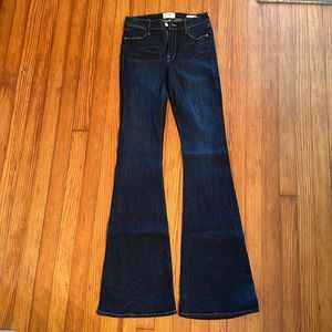 Frame “le high flare” jeans